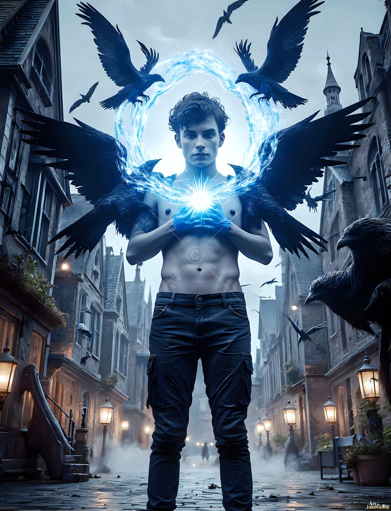 The House of the Ravens - AI Wizard Art