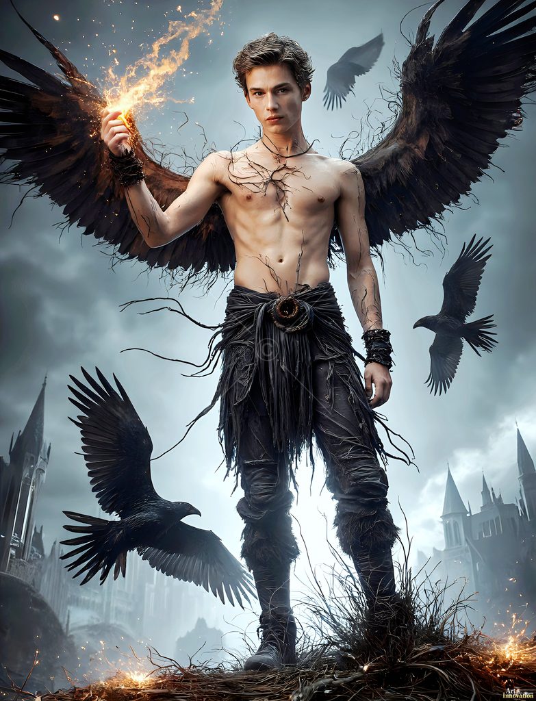 The House of the Ravens - AI Wizard Art