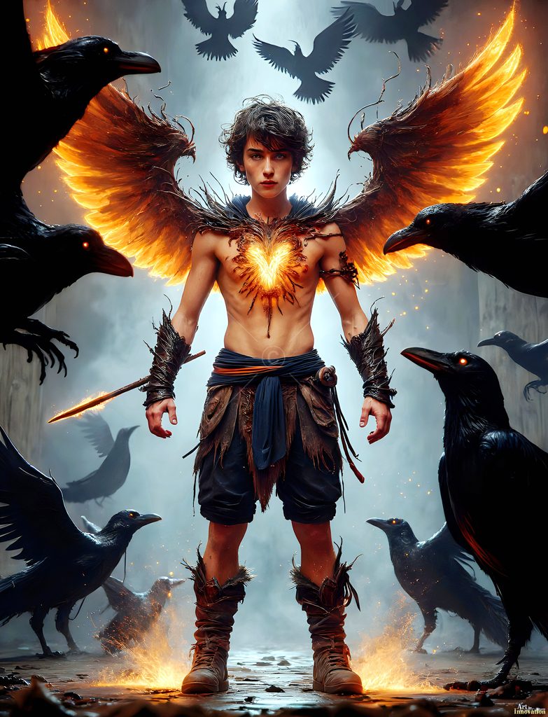 The House of the Ravens - AI Wizard Art