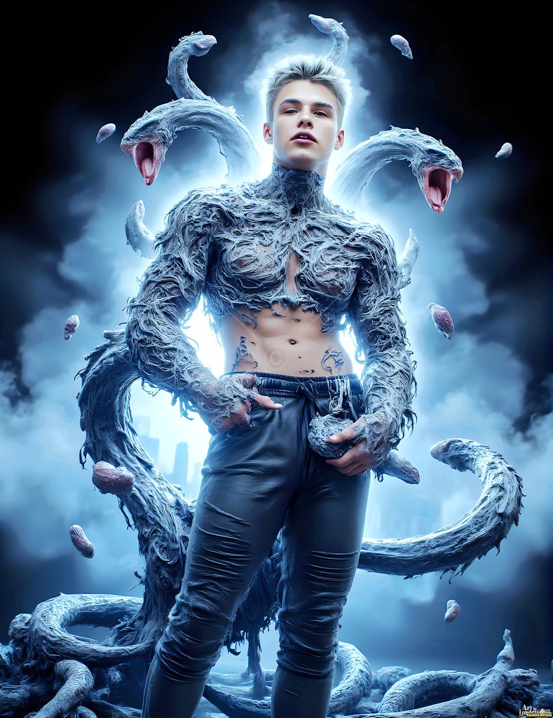 The House of the Serpents - AI Wizard Art